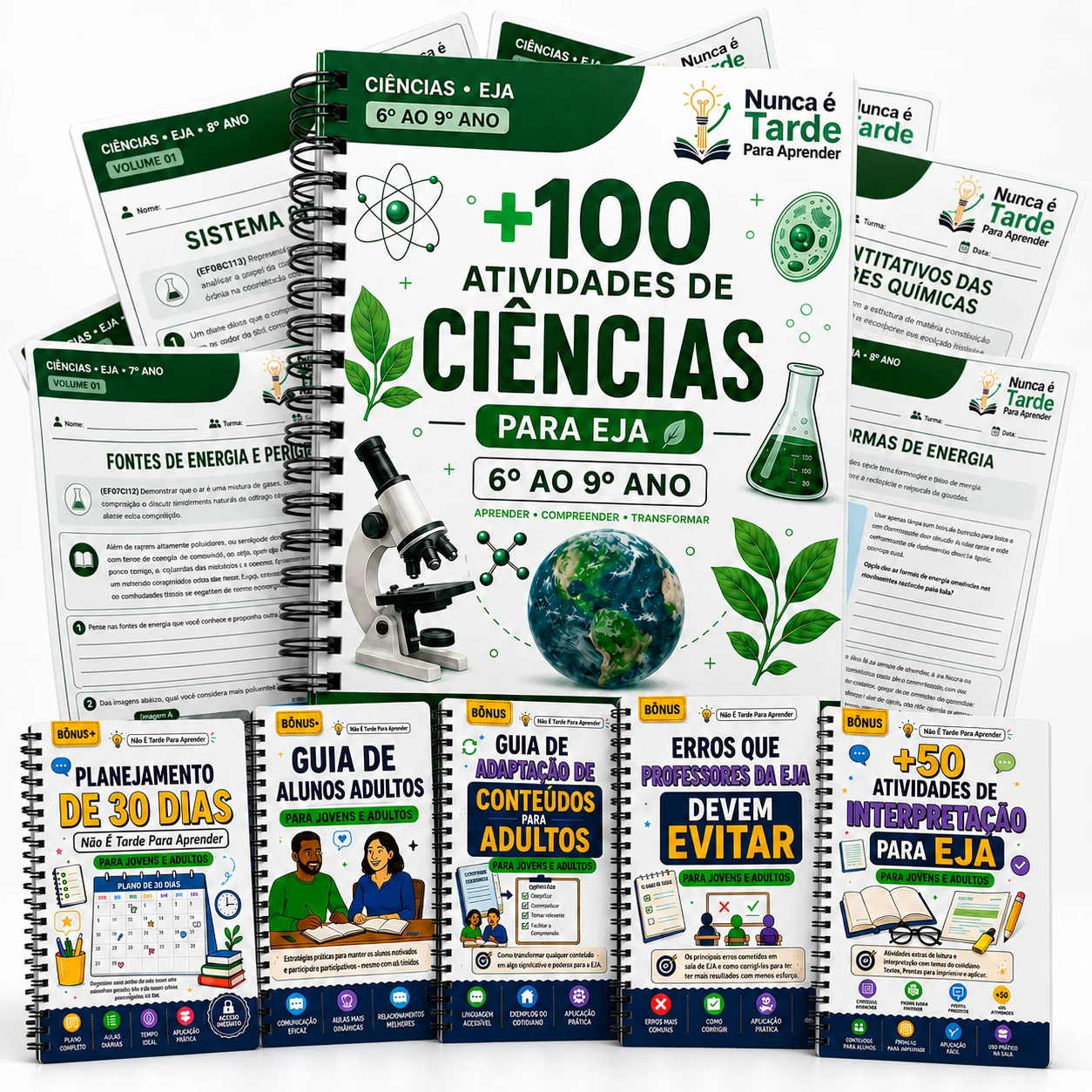 Material Não É Tarde Para Aprender
