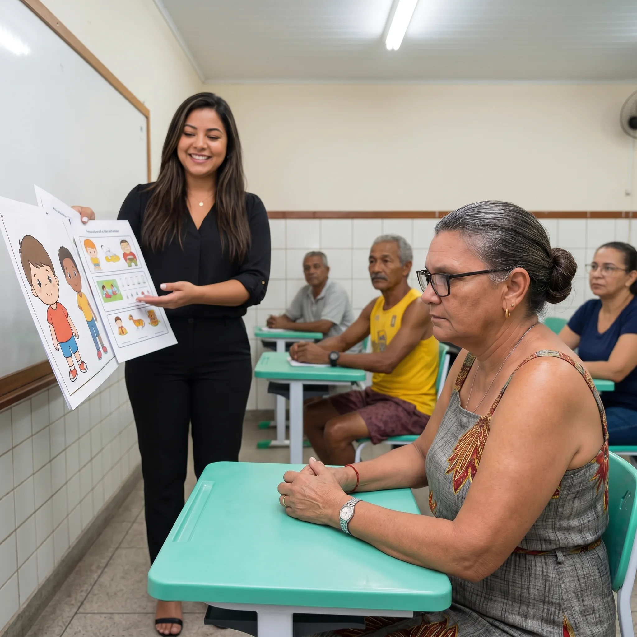 Material feito para criança